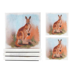 ArtMarble Coasters - Australian Wildlife