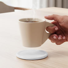 Load image into Gallery viewer, Round Coaster Set With Holder - Set of 8
