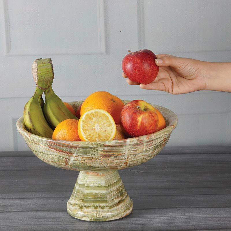 fruit bowl-kitchen counter top