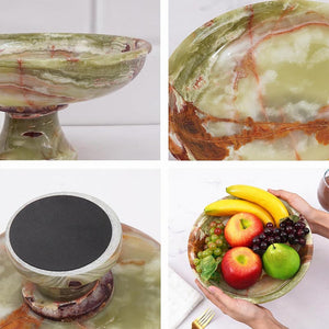 fruit bowl, marble fruit bowl, kitchen counter top