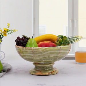 fruit bowl, marble fruit bowl, kitchen counter top