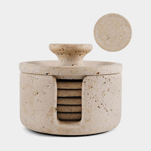 Load image into Gallery viewer, Coaster Set - Round with Cap
