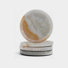 Load image into Gallery viewer, Coaster Plates - Depth Design - Set of 4
