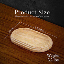 Load image into Gallery viewer, marble serving tray, bathroom tray, coffee table tray, decorative tray
