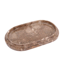 Load image into Gallery viewer, marble serving tray, bathroom tray, coffee table tray, decorative tray
