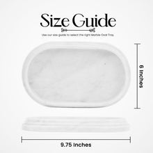 Load image into Gallery viewer, marble serving tray, bathroom tray, coffee table tray, decorative tray
