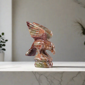 marble animal sculptures_eagle statue