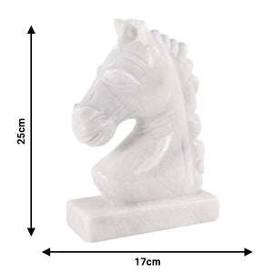 marble animal sculptures, horse statue