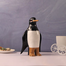 Load image into Gallery viewer, marble animal sculptures, penguin statue
