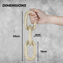 Load image into Gallery viewer, marble chain, chain décor, decorative chain
