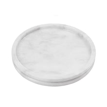 Load image into Gallery viewer, Marble Splendor Vanity Tray - Round

