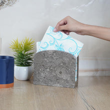 Load image into Gallery viewer, napkin holder, marble napkin holder, table napkin holder
