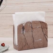 Load image into Gallery viewer, napkin holder, marble napkin holder, table napkin holder
