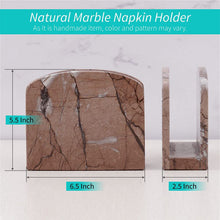 Load image into Gallery viewer, napkin holder, marble napkin holder, table napkin holder
