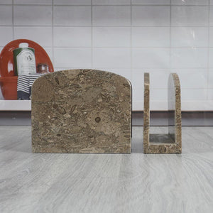 napkin holder, marble napkin holder, table napkin holder