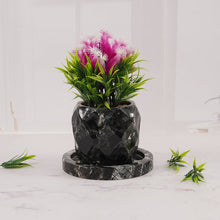 Load image into Gallery viewer, planter, indoor planter, marble planter
