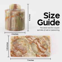 Load image into Gallery viewer, salt cellar, salt container.
