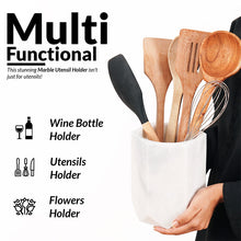 Load image into Gallery viewer, utensil holder, utensil caddy, cutlery holder, kitchen utensil holder
