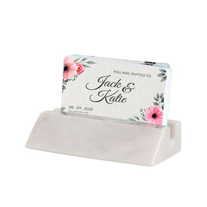 business card holder, card holder, desk decor