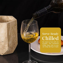Load image into Gallery viewer, wine chiller, wine chiller, marble wine cooler
