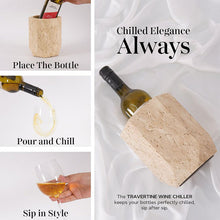 Load image into Gallery viewer, wine chiller, wine chiller, marble wine cooler

